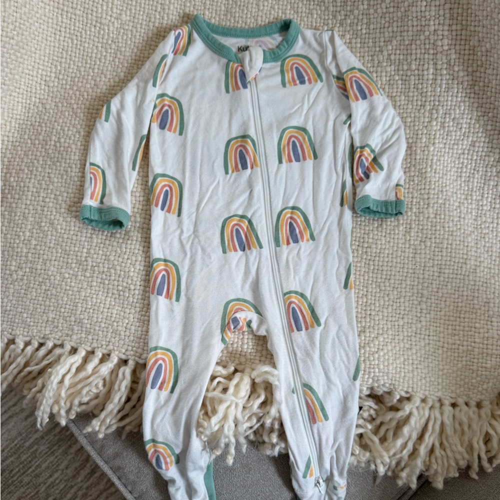 Kyte Baby Rainbow Footie 3-6mo